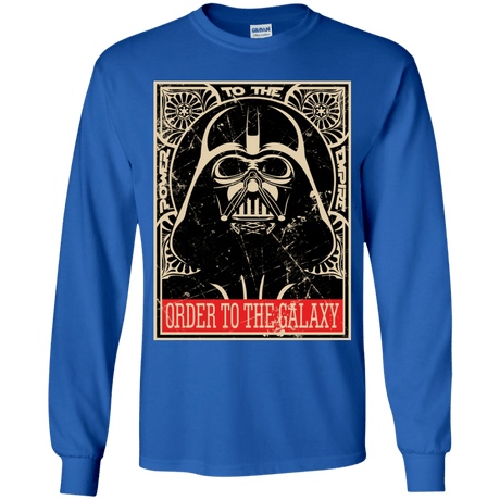 T-Shirts Royal / YS Order to the galaxy Youth Long Sleeve T-Shirt