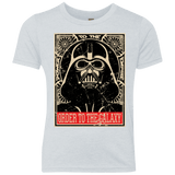 T-Shirts Heather White / YXS Order to the galaxy Youth Triblend T-Shirt