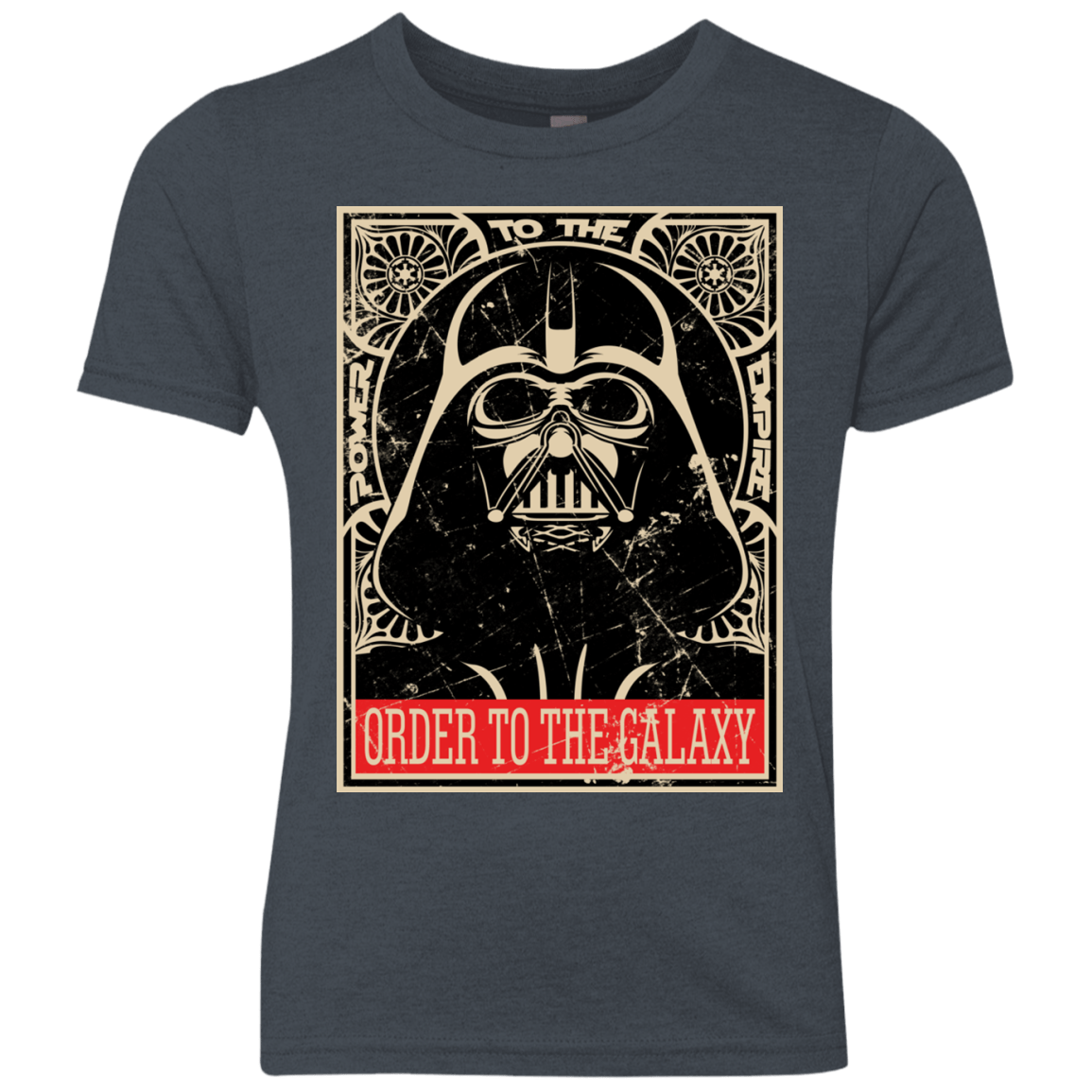 T-Shirts Vintage Navy / YXS Order to the galaxy Youth Triblend T-Shirt