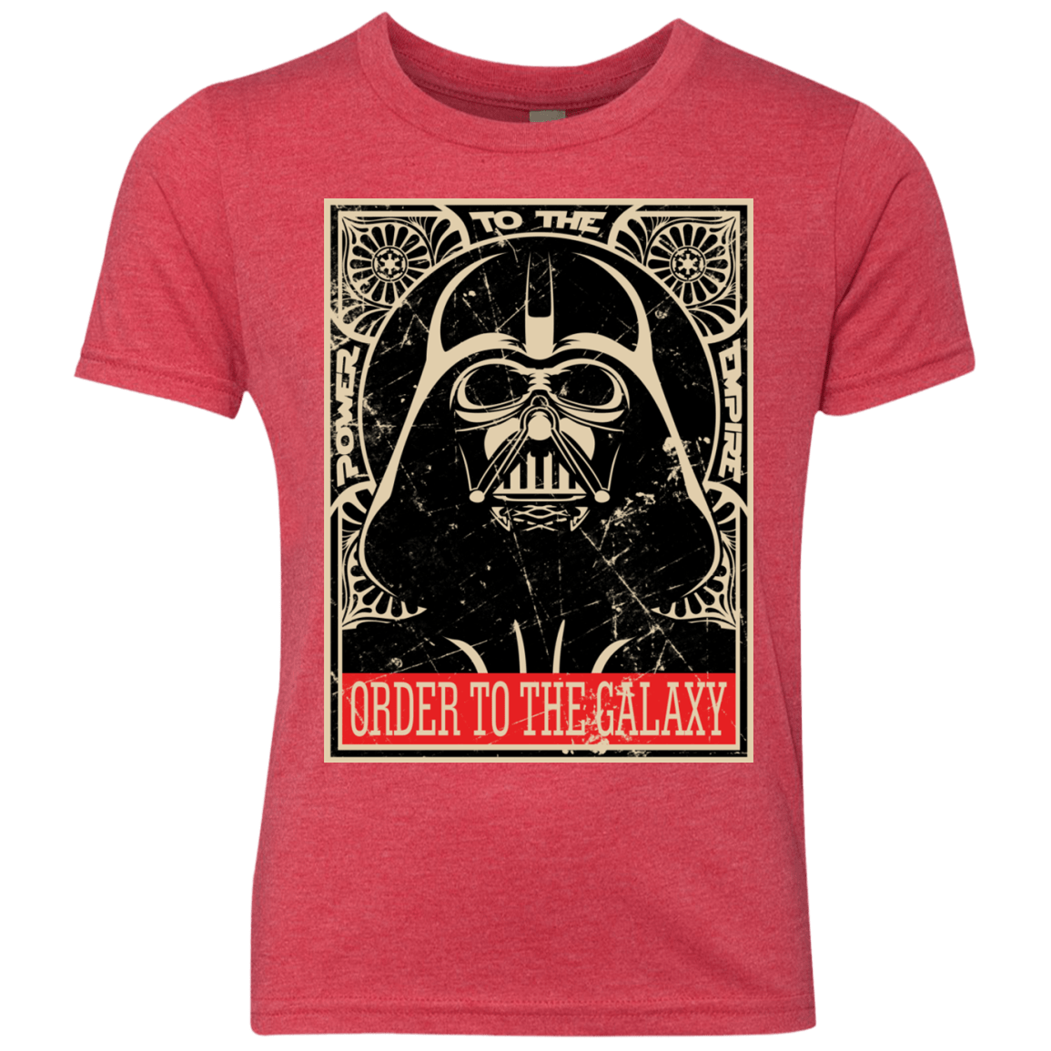 T-Shirts Vintage Red / YXS Order to the galaxy Youth Triblend T-Shirt