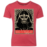 T-Shirts Vintage Red / YXS Order to the galaxy Youth Triblend T-Shirt