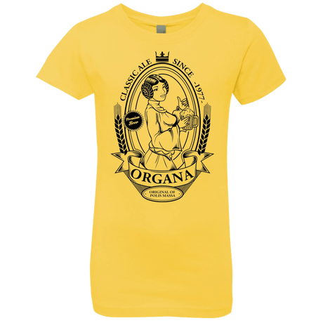 T-Shirts Vibrant Yellow / YXS Organa Ale Girls Premium T-Shirt