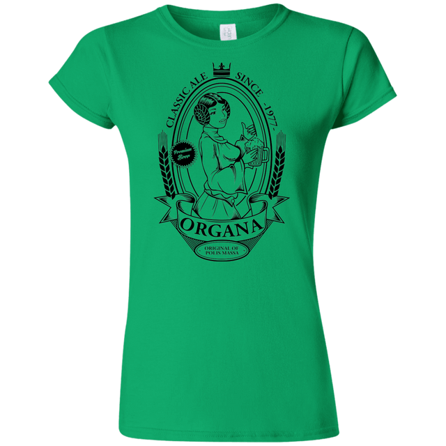 T-Shirts Irish Green / S Organa Ale Junior Slimmer-Fit T-Shirt