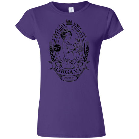 T-Shirts Purple / S Organa Ale Junior Slimmer-Fit T-Shirt