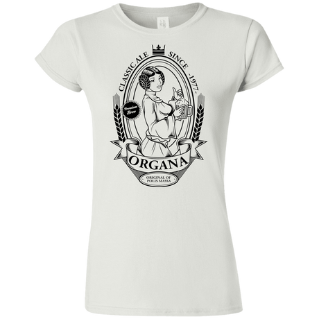 T-Shirts White / S Organa Ale Junior Slimmer-Fit T-Shirt