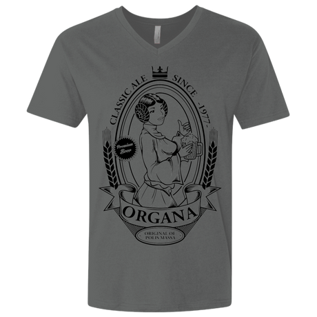 T-Shirts Heavy Metal / X-Small Organa Ale Men's Premium V-Neck