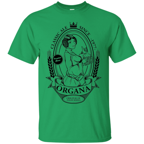 T-Shirts Irish Green / S Organa Ale T-Shirt