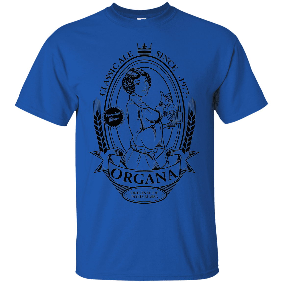T-Shirts Royal / S Organa Ale T-Shirt