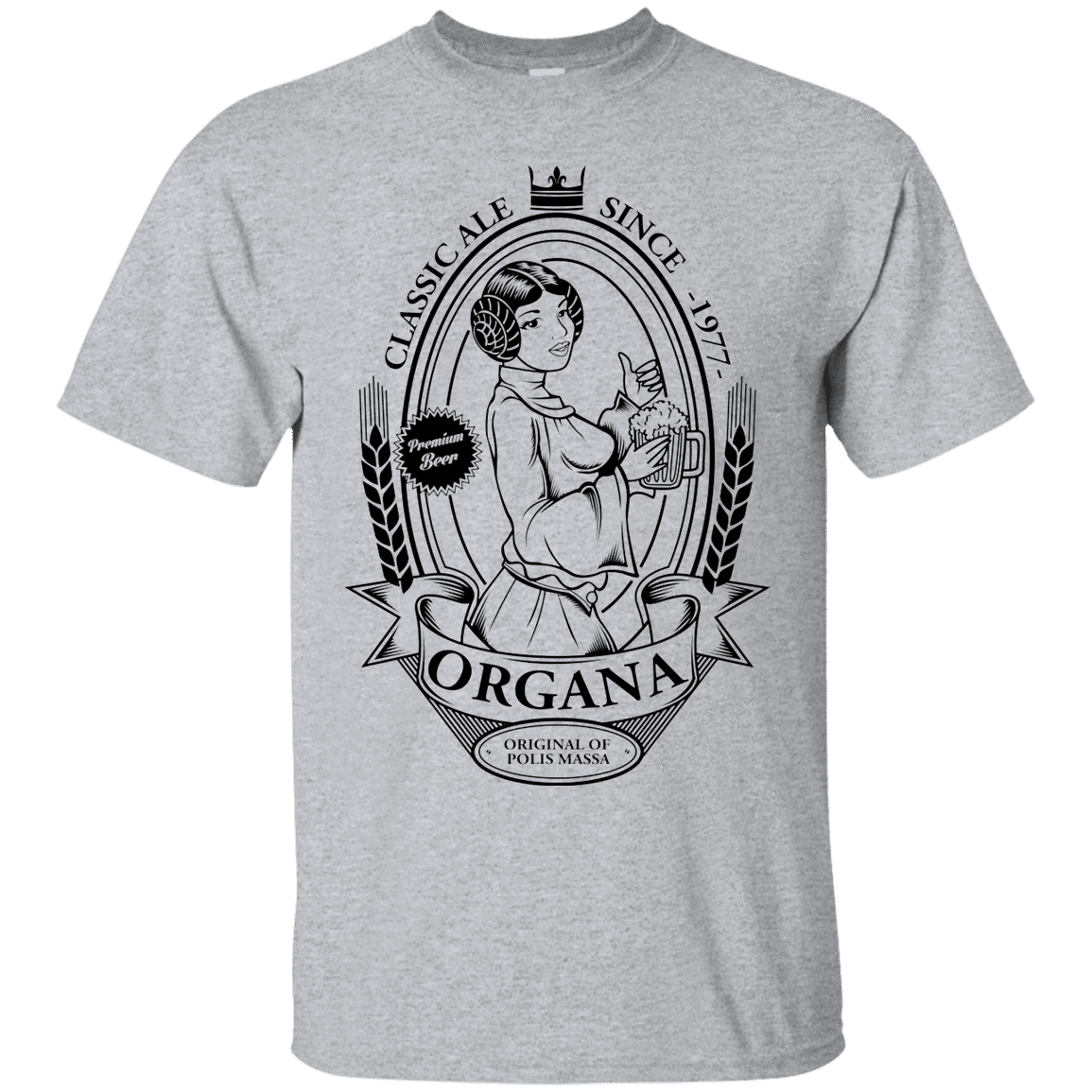 T-Shirts Sport Grey / S Organa Ale T-Shirt