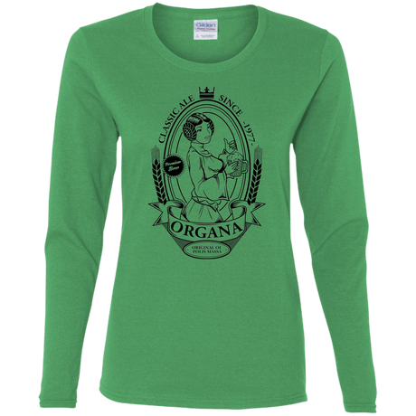 T-Shirts Irish Green / S Organa Ale Women's Long Sleeve T-Shirt