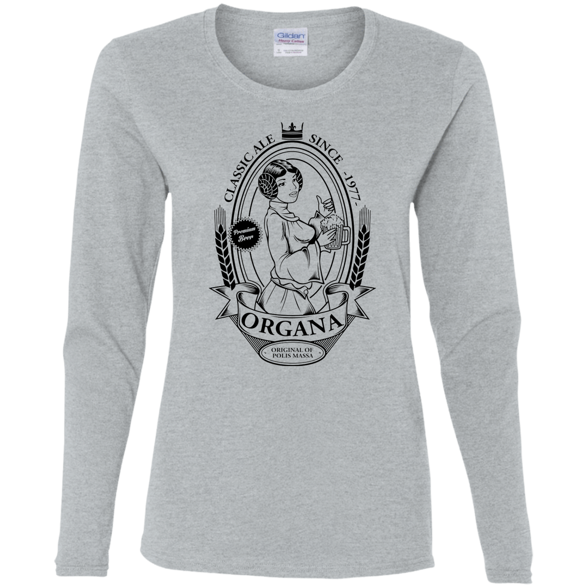 T-Shirts Sport Grey / S Organa Ale Women's Long Sleeve T-Shirt