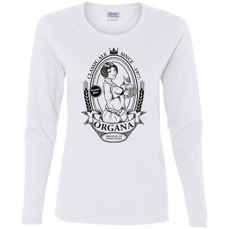 T-Shirts White / S Organa Ale Women's Long Sleeve T-Shirt
