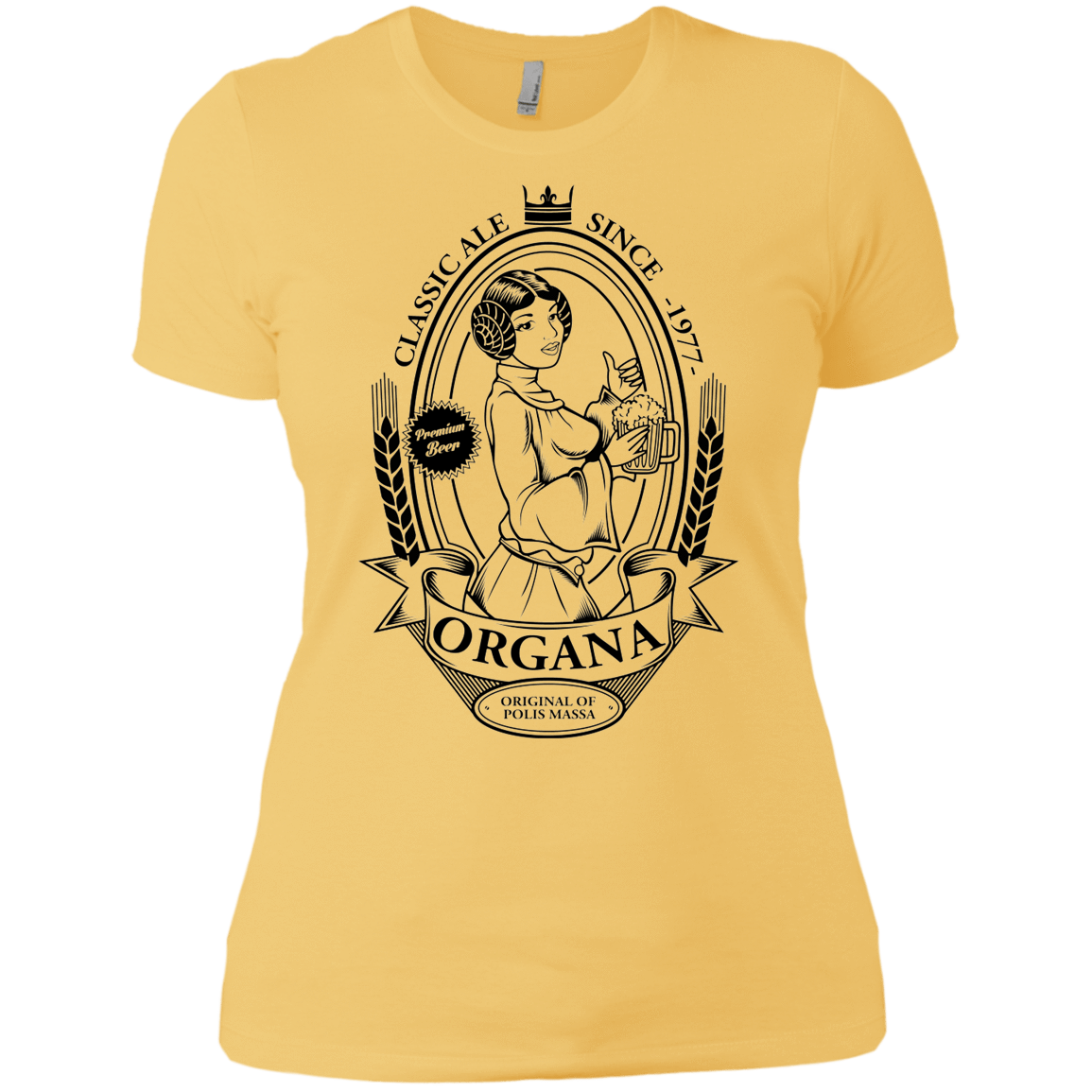 T-Shirts Banana Cream/ / X-Small Organa Ale Women's Premium T-Shirt