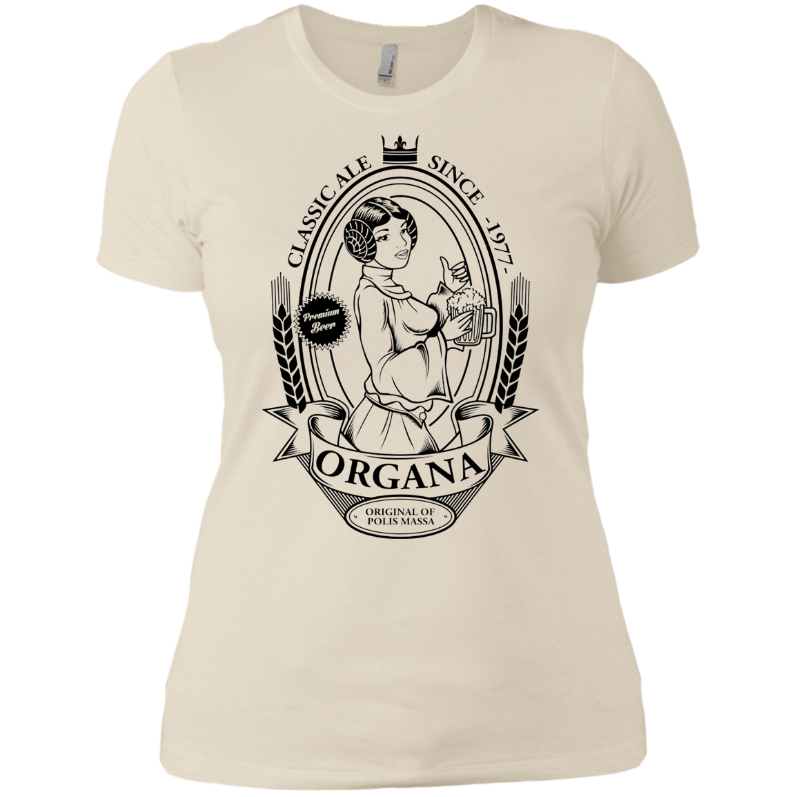 T-Shirts Ivory/ / X-Small Organa Ale Women's Premium T-Shirt