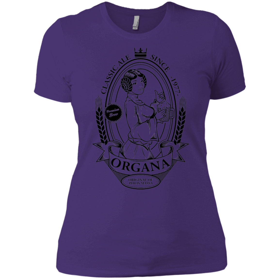 T-Shirts Purple Rush/ / X-Small Organa Ale Women's Premium T-Shirt