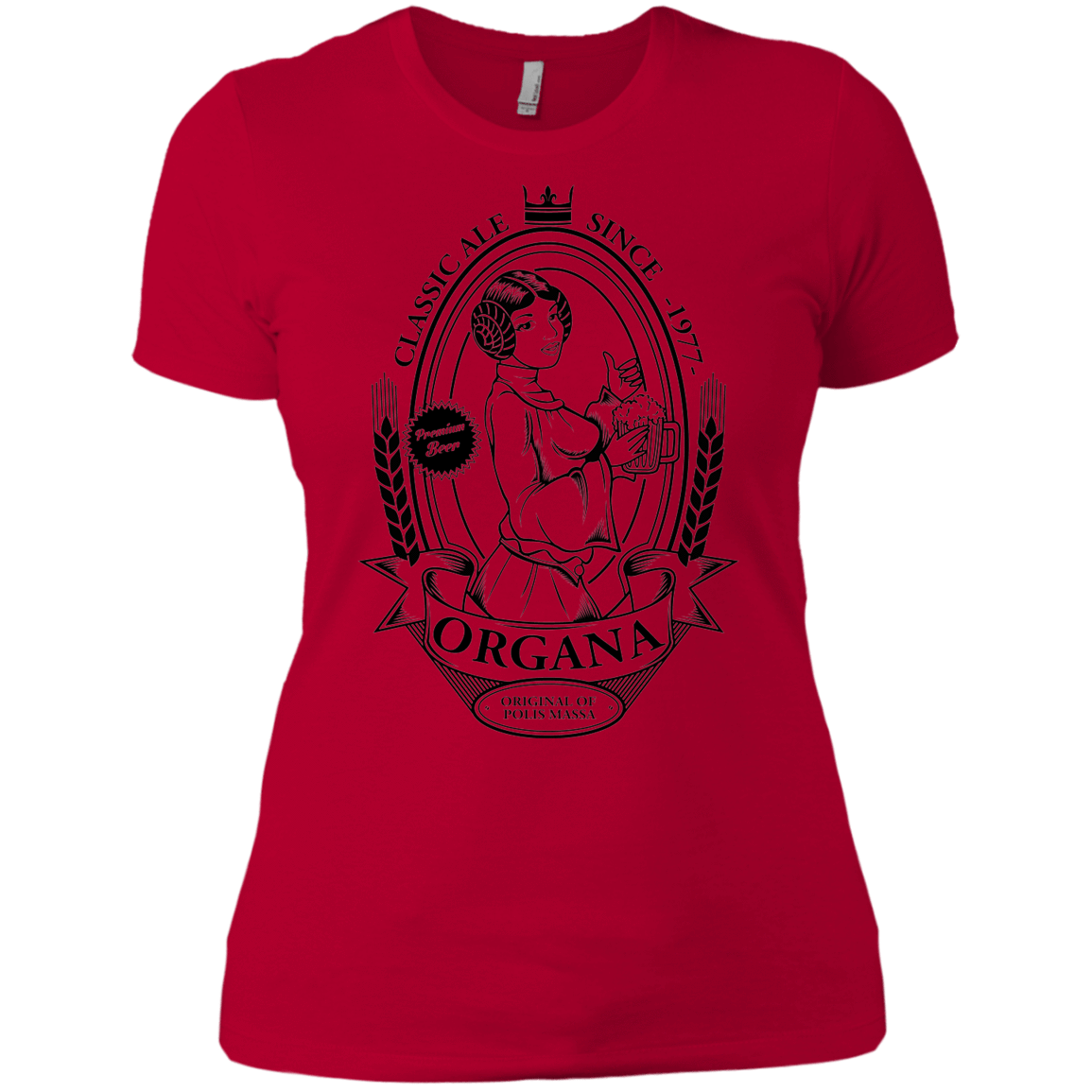 T-Shirts Red / X-Small Organa Ale Women's Premium T-Shirt