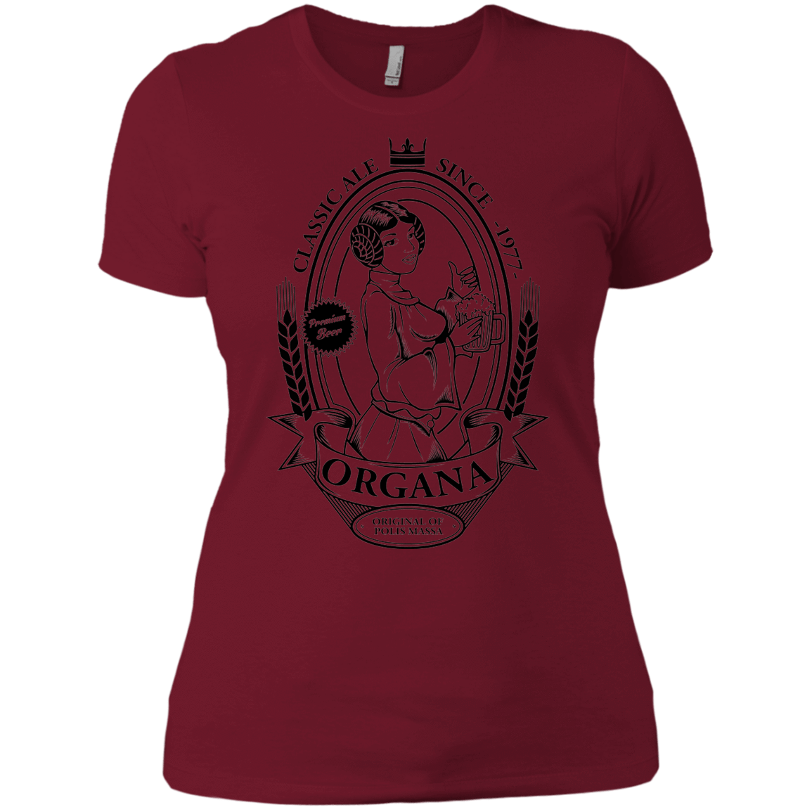 T-Shirts Scarlet / X-Small Organa Ale Women's Premium T-Shirt