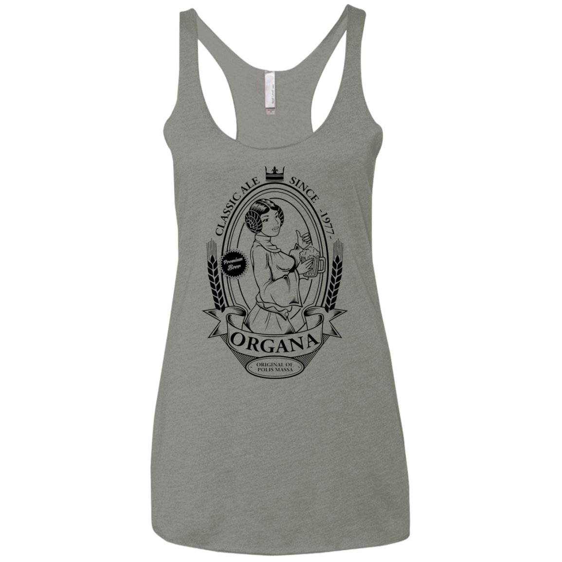 Organa Ale Women's Triblend Racerback Tank