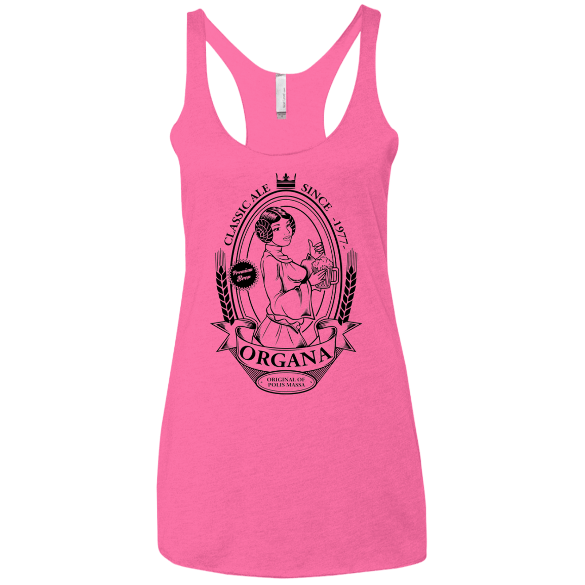 Organa Ale Women's Triblend Racerback Tank