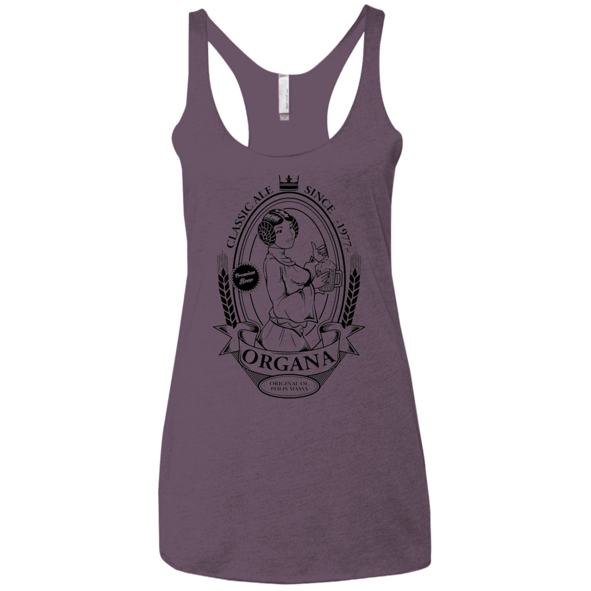 Organa Ale Women's Triblend Racerback Tank
