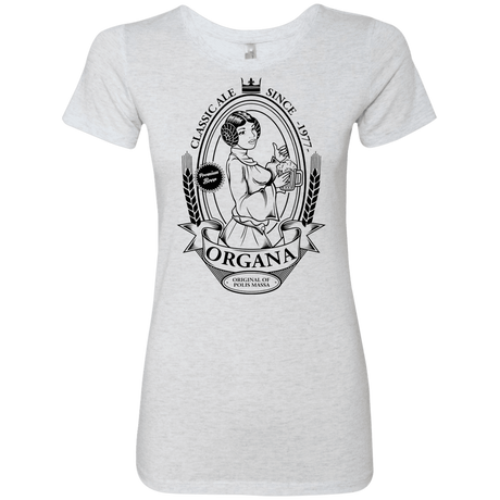 T-Shirts Heather White / S Organa Ale Women's Triblend T-Shirt