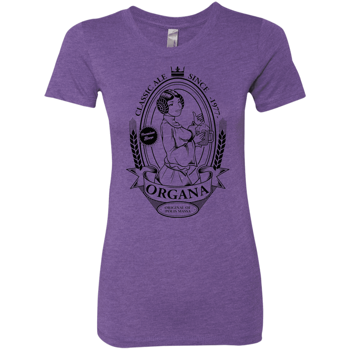 T-Shirts Purple Rush / S Organa Ale Women's Triblend T-Shirt
