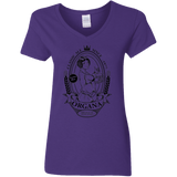 T-Shirts Purple / S Organa Ale Women's V-Neck T-Shirt