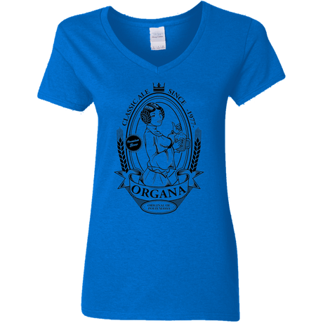 T-Shirts Royal / S Organa Ale Women's V-Neck T-Shirt