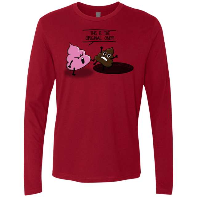 T-Shirts Cardinal / Small Original one Men's Premium Long Sleeve