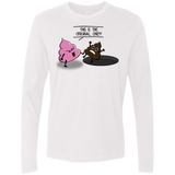 T-Shirts White / Small Original one Men's Premium Long Sleeve