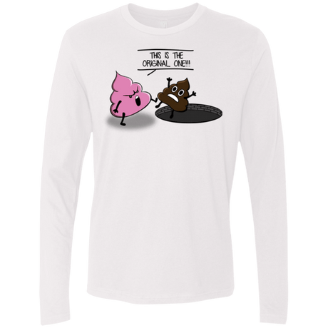 T-Shirts White / Small Original one Men's Premium Long Sleeve