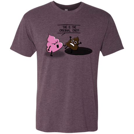 T-Shirts Vintage Purple / Small Original one Men's Triblend T-Shirt