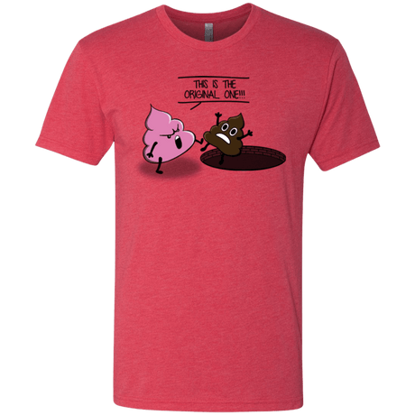 T-Shirts Vintage Red / Small Original one Men's Triblend T-Shirt