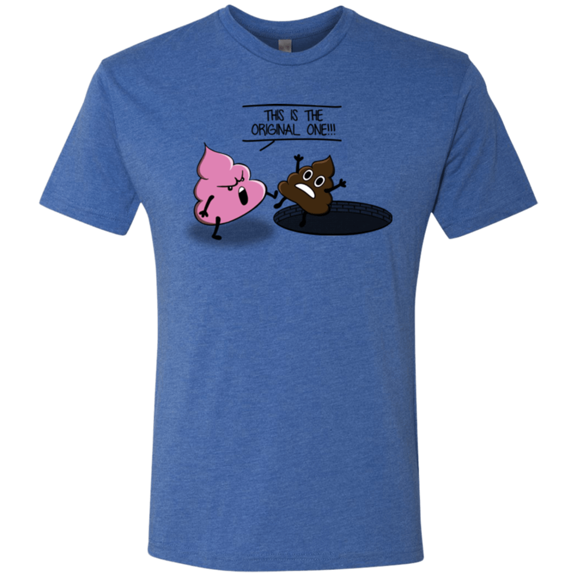 T-Shirts Vintage Royal / Small Original one Men's Triblend T-Shirt