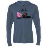 T-Shirts Indigo / X-Small Original one Triblend Long Sleeve Hoodie Tee