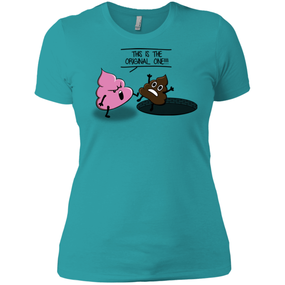 T-Shirts Tahiti Blue / X-Small Original one Women's Premium T-Shirt