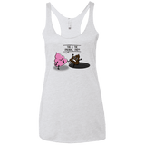 T-Shirts Heather White / X-Small Original one Women's Triblend Racerback Tank