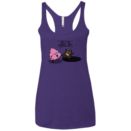 T-Shirts Purple / X-Small Original one Women's Triblend Racerback Tank