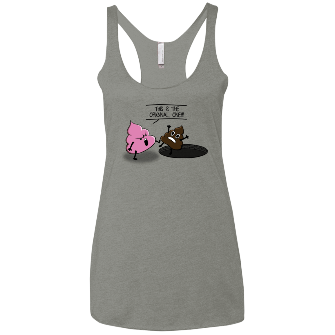 T-Shirts Venetian Grey / X-Small Original one Women's Triblend Racerback Tank