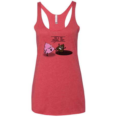 T-Shirts Vintage Red / X-Small Original one Women's Triblend Racerback Tank