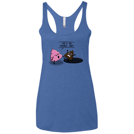 T-Shirts Vintage Royal / X-Small Original one Women's Triblend Racerback Tank