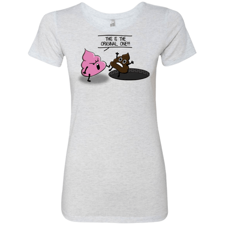 T-Shirts Heather White / Small Original one Women's Triblend T-Shirt