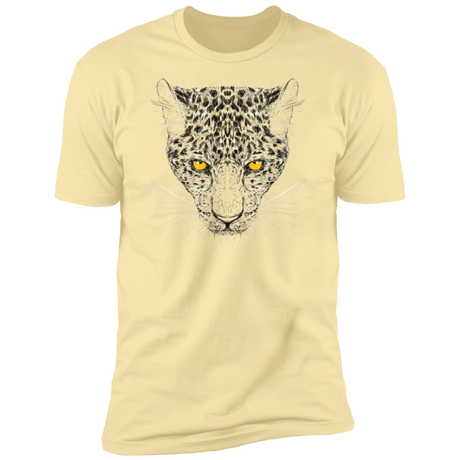 T-Shirts Banana Cream / S Ornamental Cheetah Men's Premium T-Shirt