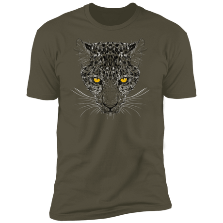 T-Shirts Military Green / S Ornamental Cheetah Men's Premium T-Shirt
