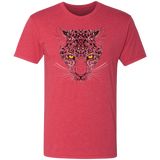 T-Shirts Vintage Red / S Ornamental Cheetah Men's Triblend T-Shirt