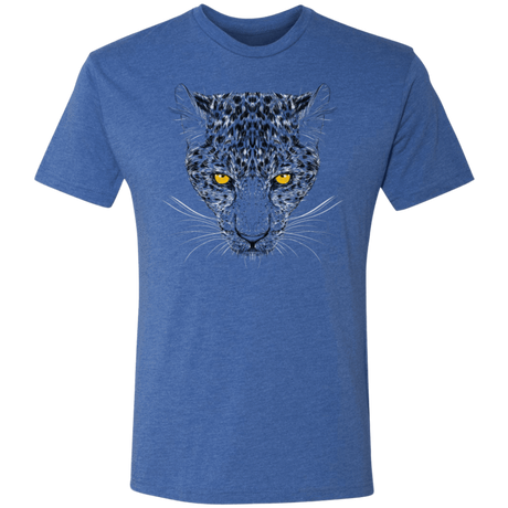 T-Shirts Vintage Royal / S Ornamental Cheetah Men's Triblend T-Shirt
