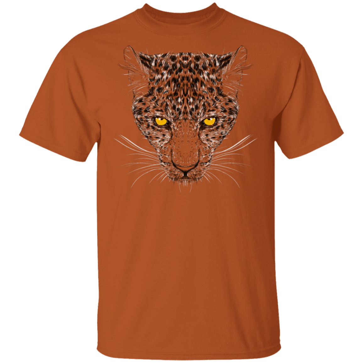 T-Shirts Texas Orange / S Ornamental Cheetah T-Shirt