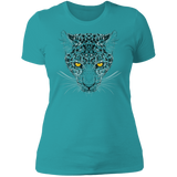 T-Shirts Tahiti Blue / S Ornamental Cheetah Women's Premium T-Shirt