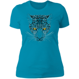 T-Shirts Turquoise / S Ornamental Cheetah Women's Premium T-Shirt