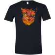 T-Shirts Black / X-Small Ornamental Fox Men's Semi-Fitted Softstyle